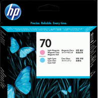 HP 70 Testina per stampa ciano (chiaro) / magenta (chiaro) (C9405A)