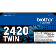 Brother TN-2420 TWIN Multipack nero