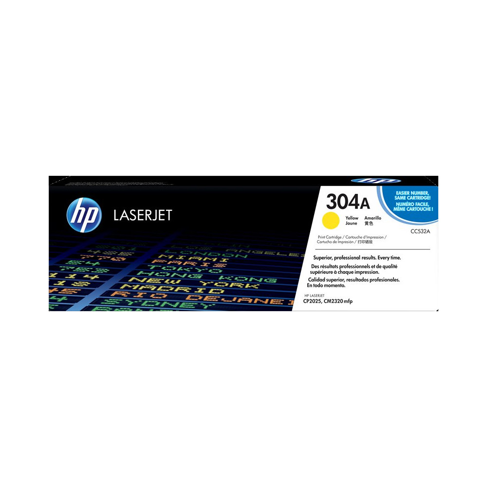 HP 304A giallo toner (CC532A)