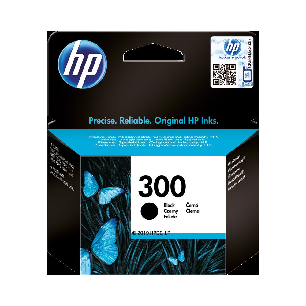 HP 300 nero Cartuccia d'inchiostro (CC640EE)
