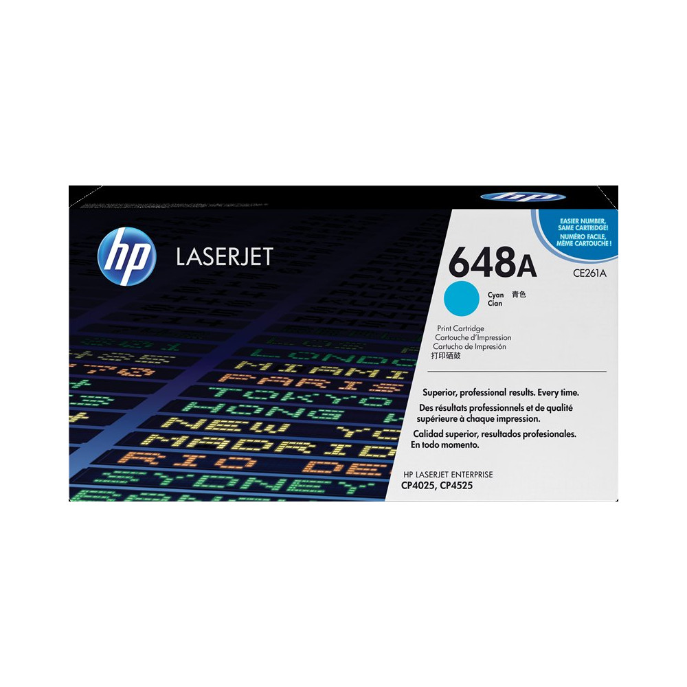 HP 648A ciano toner (CE261A)