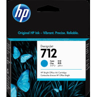 HP 712 ciano Cartuccia d'inchiostro (3ED67A)