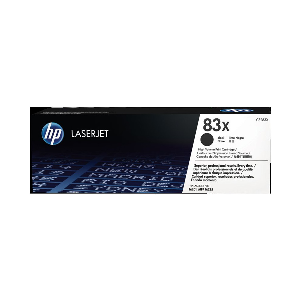 HP 83X nero toner (CF283X)