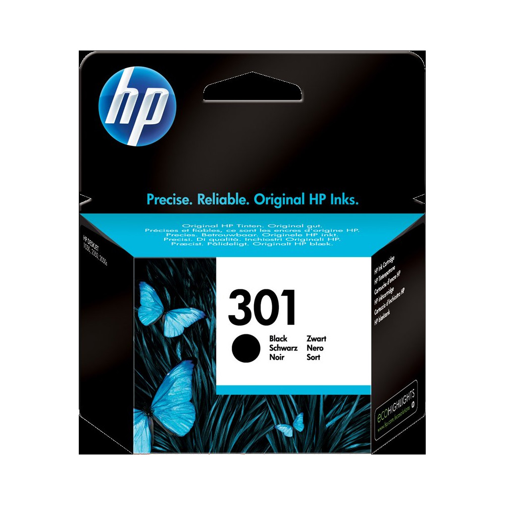 HP 301 nero Cartuccia d'inchiostro (CH561EE)
