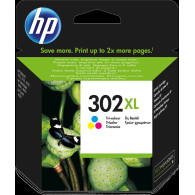 HP 302 XL differenti colori Cartuccia d'inchiostro (F6U67AE)