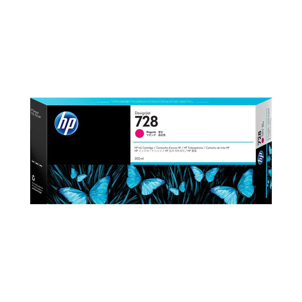 HP 728 magenta Cartuccia d'inchiostro (F9K16A)