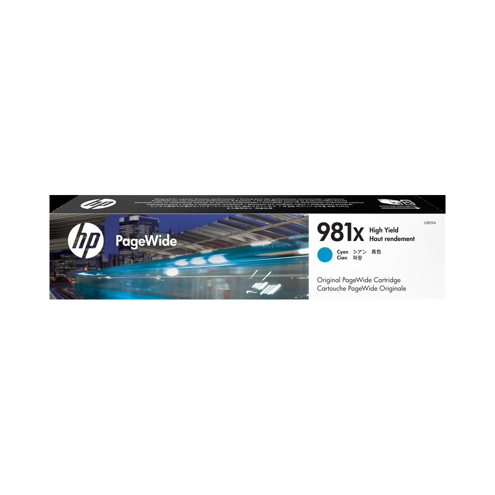 HP 981X ciano Cartuccia d'inchiostro (L0R09A)
