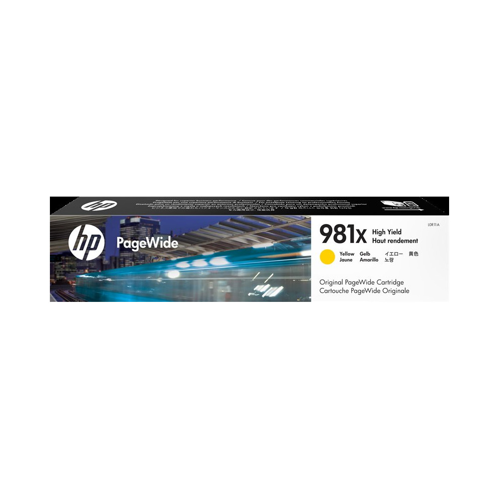 HP 981X giallo Cartuccia d'inchiostro (L0R11A)