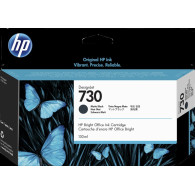 HP 730 Nero (opaco) Cartuccia d'inchiostro (P2V65A)