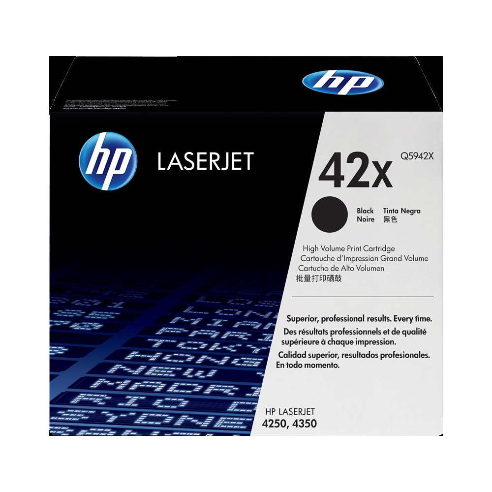 HP 42X nero toner (Q5942X)