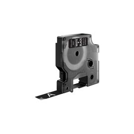 ORIGINAL DYMO Nastro Bianco su nero S0720610 45021 12mm x 7m, Standard-D1-ruolo - S0720610