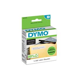 ORIGINAL DYMO Etichette Bianco S0722550 11355 etichette bianche, 19x51mm, 500 pezzi - S0722550